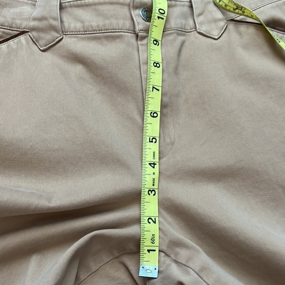 Lauren Jeans Co by Ralph Lauren women’s khaki straight leg pants Size 8 - Picture 10 of 12